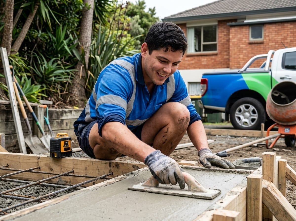 Finished concrete